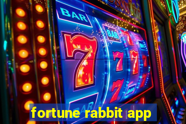 fortune rabbit app